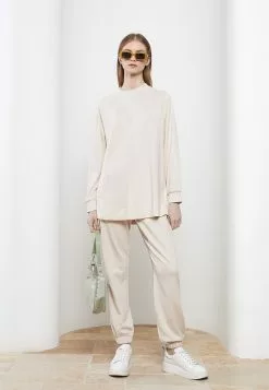 LC WAIKIKI Crew Neck Straight Long Sleeve Women's Tunic -LC WAIKIKI popular shop lc waikiki 7548 8253036 3