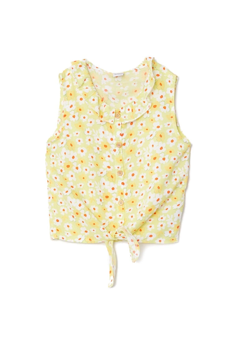 LC WAIKIKI Tie Front Girl's Blouse 3 LC WAIKIKI Tie Front Girl's Blouse