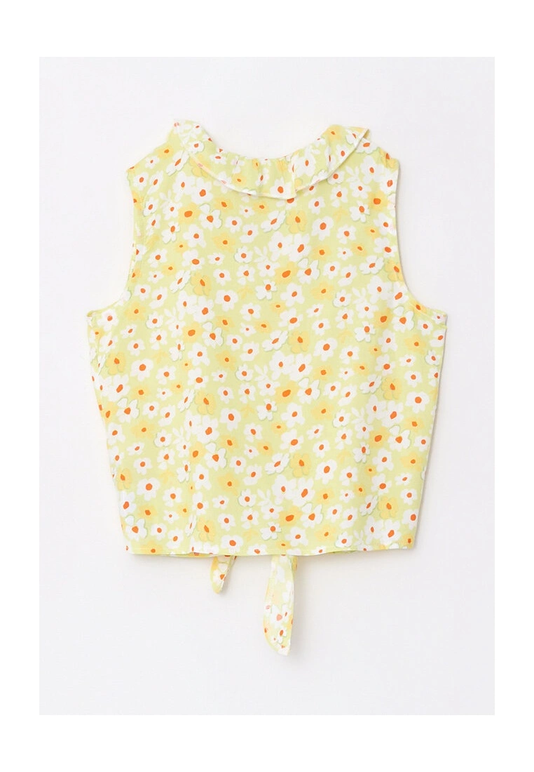 LC WAIKIKI Tie Front Girl's Blouse 4 LC WAIKIKI Tie Front Girl's Blouse - Image 2