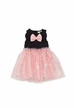 LC WAIKIKI Crew Neck Minnie Mouse Dress