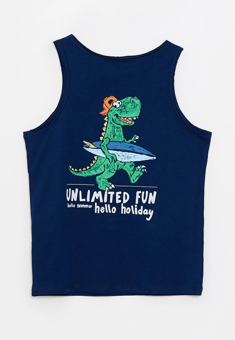 LC WAIKIKI Crew Neck Printed Cotton Boy Athlete 4 LC WAIKIKI Crew Neck Printed Cotton Boy Athlete - Image 2