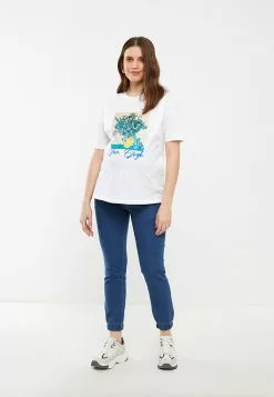 LC WAIKIKI Tummy Paneled Standard Fit Straight Maternity Rodeo Jeans -LC WAIKIKI popular shop lc waikiki 7558 6627626 2