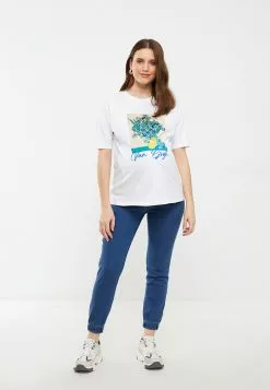 LC WAIKIKI Tummy Paneled Standard Fit Straight Maternity Rodeo Jeans -LC WAIKIKI popular shop lc waikiki 7558 6627626 4