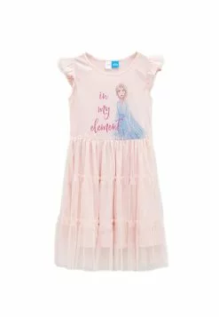 LC WAIKIKI Crew Neck Elsa Printed Nightgown