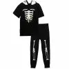 LC WAIKIKI Hooded Skeleton T-Shirt & Sweatpants Set -LC WAIKIKI popular shop lc waikiki 7571 4606726 1