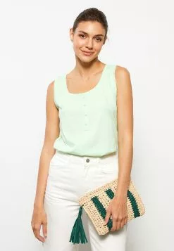 LC WAIKIKI U Neck Plain Cotton Women's Singlet -LC WAIKIKI popular shop lc waikiki 7574 0187626 3