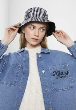 LC WAIKIKI Shirt Collar Mickey Mouse Printed Long Sleeve Women's Rodeo Jean Jacket -LC WAIKIKI popular shop lc waikiki 7590 3015916 5