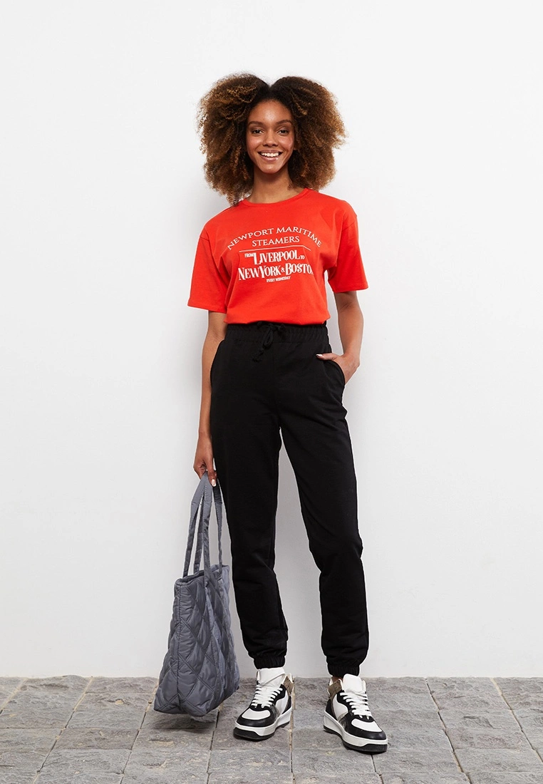 LC WAIKIKI Plain Women's Jogger Sweatpants 3 LC WAIKIKI Plain Women's Jogger Sweatpants