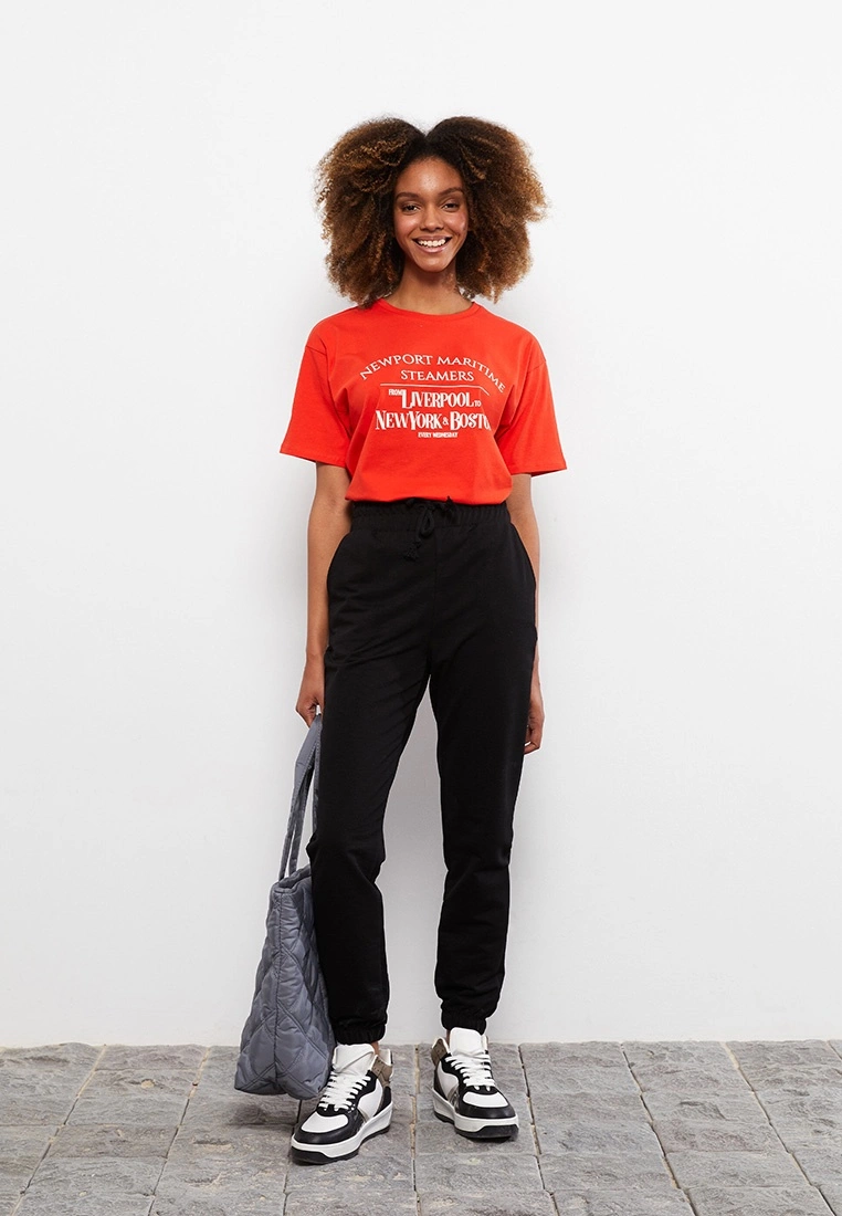 LC WAIKIKI Plain Women's Jogger Sweatpants 4 LC WAIKIKI Plain Women's Jogger Sweatpants - Image 2