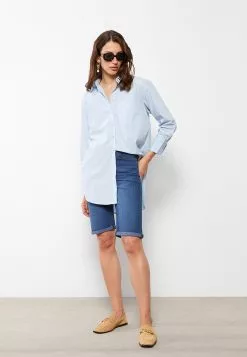 LC WAIKIKI Slim Fit Straight Women's Rodeo Jean Shorts -LC WAIKIKI popular shop lc waikiki 7591 3437916 3