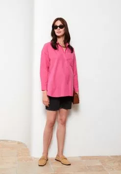 LC WAIKIKI Tummy Paneled Standard Fit Plain Pocket Detailed Maternity Rodeo Jean Shorts -LC WAIKIKI popular shop lc waikiki 7600 9506526 2