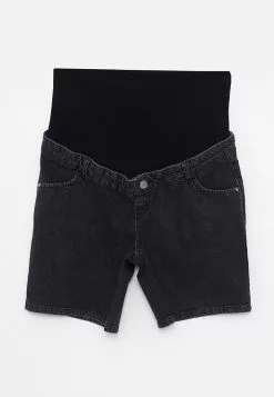 LC WAIKIKI Tummy Paneled Standard Fit Plain Pocket Detailed Maternity Rodeo Jean Shorts -LC WAIKIKI popular shop lc waikiki 7601 9506526 6