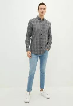 LC WAIKIKI Regular Fit Long Sleeve Plaid Men's Lumberjack Shirt -LC WAIKIKI popular shop lc waikiki 7616 8833036 3