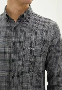 LC WAIKIKI Regular Fit Long Sleeve Plaid Men's Lumberjack Shirt -LC WAIKIKI popular shop lc waikiki 7616 8833036 4