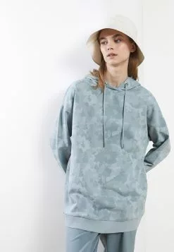 LC WAIKIKI Hooded Tie Dye Long Sleeve Women's Sweatshirt Tunic -LC WAIKIKI popular shop lc waikiki 7617 4053036 3