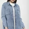 LC WAIKIKI Shirt Collar Straight Long Sleeve Women Jean Tunic 2 LC WAIKIKI Shirt Collar Straight Long Sleeve Women Jean Tunic -LC WAIKIKI popular shop lc waikiki 7619 4653226 1