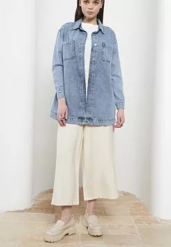 LC WAIKIKI Shirt Collar Straight Long Sleeve Women Jean Tunic 8 LC WAIKIKI Shirt Collar Straight Long Sleeve Women Jean Tunic -LC WAIKIKI popular shop lc waikiki 7619 4653226 2