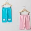 LC WAIKIKI Elastic Waist Baby Girl Pajama Bottom 2 Pieces