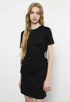 LC WAIKIKI Crew Neck Straight Short Sleeve Cotton Women's Dress 9 LC WAIKIKI Crew Neck Straight Short Sleeve Cotton Women's Dress -LC WAIKIKI popular shop lc waikiki 7625 1657236 2