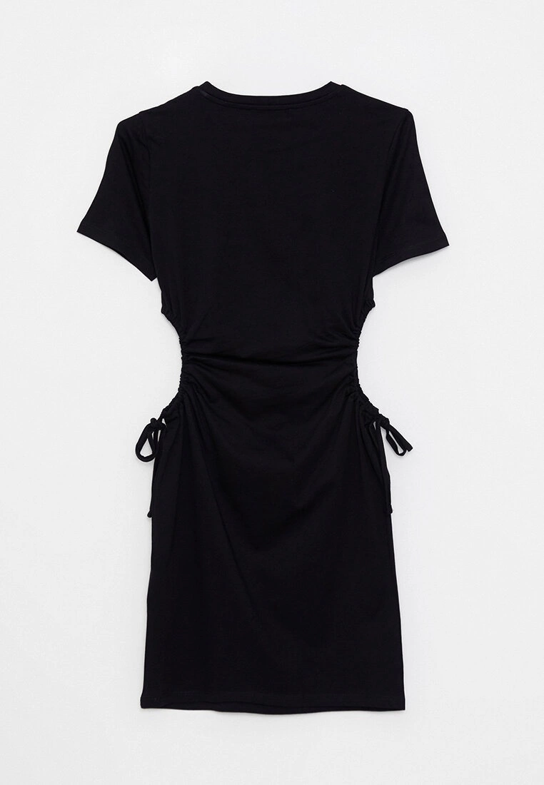 LC WAIKIKI Crew Neck Straight Short Sleeve Cotton Women's Dress 8 LC WAIKIKI Crew Neck Straight Short Sleeve Cotton Women's Dress - Image 6