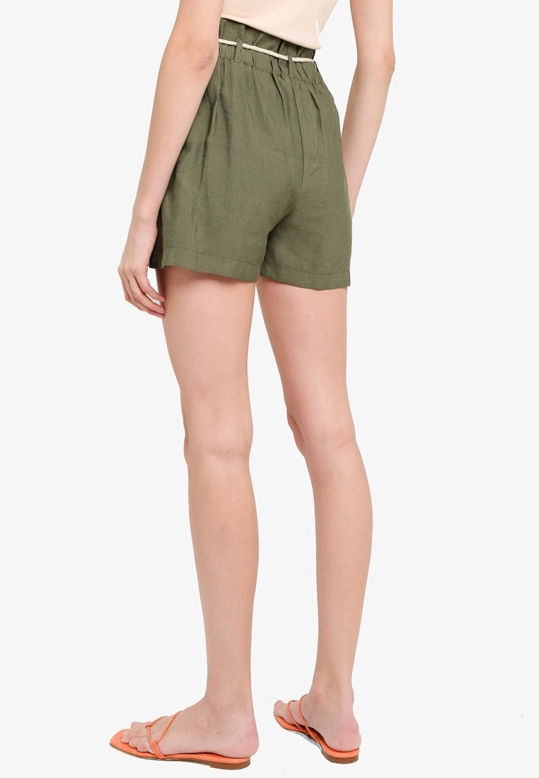 LC WAIKIKI Belted Poplin Shorts 4 LC WAIKIKI Belted Poplin Shorts - Image 2