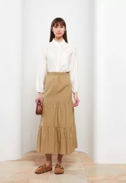 LC WAIKIKI Straight A-Line Poplin Women's Skirt 9 LC WAIKIKI Straight A-Line Poplin Women's Skirt -LC WAIKIKI popular shop lc waikiki 7719 3853226 2