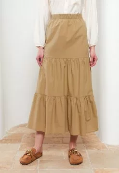 LC WAIKIKI Straight A-Line Poplin Women's Skirt 11 LC WAIKIKI Straight A-Line Poplin Women's Skirt -LC WAIKIKI popular shop lc waikiki 7719 3853226 4