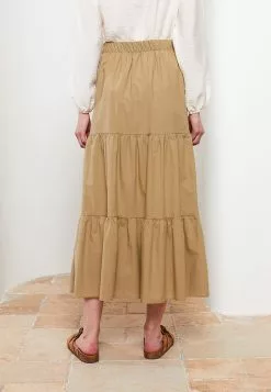 LC WAIKIKI Straight A-Line Poplin Women's Skirt 12 LC WAIKIKI Straight A-Line Poplin Women's Skirt -LC WAIKIKI popular shop lc waikiki 7719 3853226 5