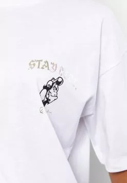 LC WAIKIKI Crew Neck Nostalgic Monkey Printed Short Sleeve Cotton Oversize Women's T-Shirt 14 LC WAIKIKI Crew Neck Nostalgic Monkey Printed Short Sleeve Cotton Oversize Women's T-Shirt -LC WAIKIKI popular shop lc waikiki 7719 5664936 6