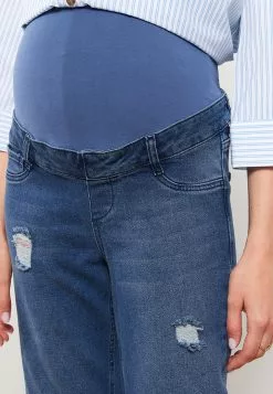 LC WAIKIKI Tummy Paneled Straight Ripped Detailed Maternity Rodeo Jeans 10 LC WAIKIKI Tummy Paneled Straight Ripped Detailed Maternity Rodeo Jeans -LC WAIKIKI popular shop lc waikiki 7753 2453226 3