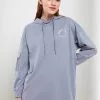LC WAIKIKI Women's Hooded Printed Long Sleeve Tunic -LC WAIKIKI popular shop lc waikiki 7770 1053036 1