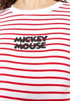 LC WAIKIKI Crew Neck Mickey Mouse Printed Long Sleeve Cotton Maternity Tunic -LC WAIKIKI popular shop lc waikiki 7796 8135226 5