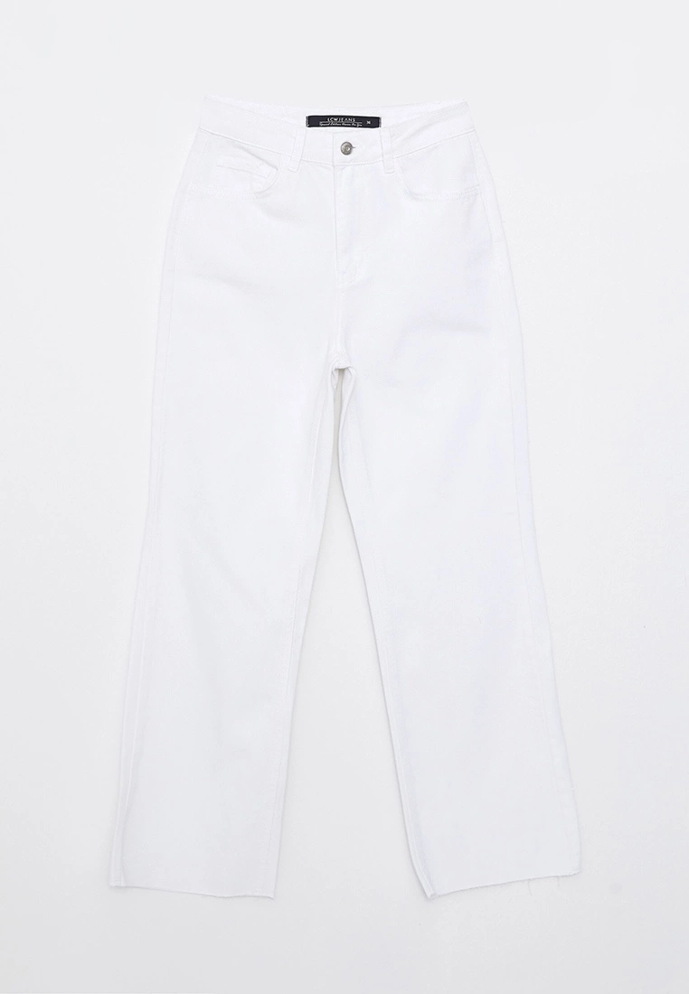 LC WAIKIKI Standard Fit Straight Women's Jean Trousers 8 LC WAIKIKI Standard Fit Straight Women's Jean Trousers - Image 6