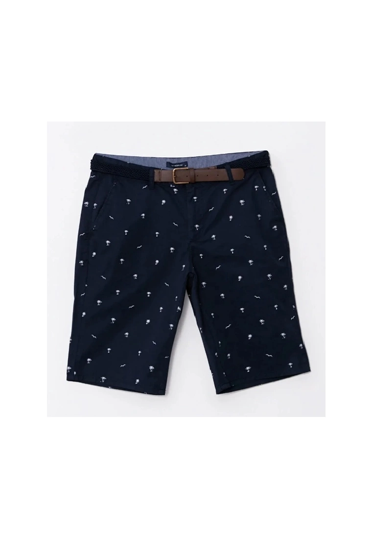 LC WAIKIKI Men's Standard Molded Belt Shorts 3 LC WAIKIKI Men's Standard Molded Belt Shorts