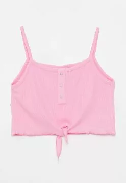 LC WAIKIKI Square Neck Basic Strapped Girl's Undershirt