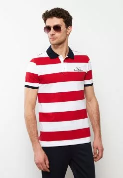 LC WAIKIKI Polo Neck Short Sleeve Striped Men's T-Shirt -LC WAIKIKI popular shop lc waikiki 7828 2720236 3