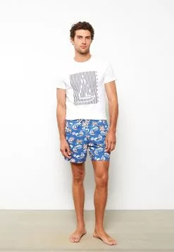 LC WAIKIKI Short Pattern Men's Swimwear -LC WAIKIKI popular shop lc waikiki 7850 5431236 3