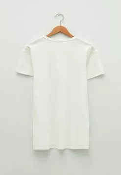 LC WAIKIKI V-Neck Straight Short Sleeve Cotton Women's T-Shirt -LC WAIKIKI popular shop lc waikiki 7930 2468046 7