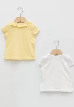 LC WAIKIKI Crew Neck Short Sleeve Printed Baby Girl T-Shirt 2 Pieces -LC WAIKIKI popular shop lc waikiki 7942 7097236 2