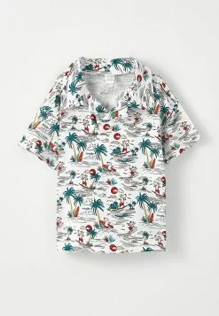 LC WAIKIKI Polo Neck Short Sleeve Printed Cotton Baby Boy T-Shirt