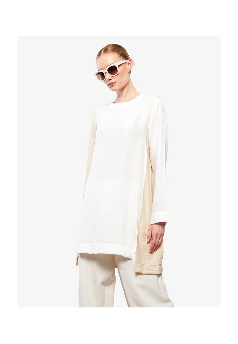 LC WAIKIKI Color Block Long Tunic 3 LC WAIKIKI Color Block Long Tunic