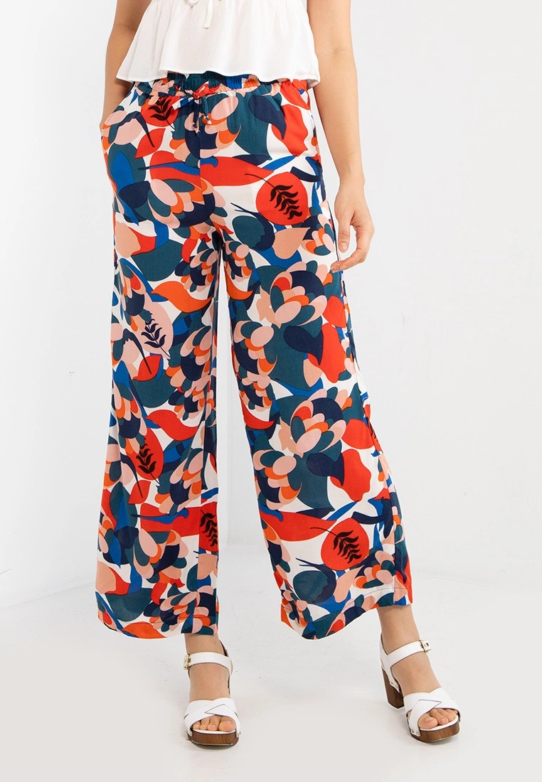 LC WAIKIKI Patterned Viscose Women Trousers 3 LC WAIKIKI Patterned Viscose Women Trousers