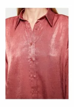 LC WAIKIKI Straight Long Sleeve Satin Shirt -LC WAIKIKI popular shop lc waikiki 7959 2629726 3