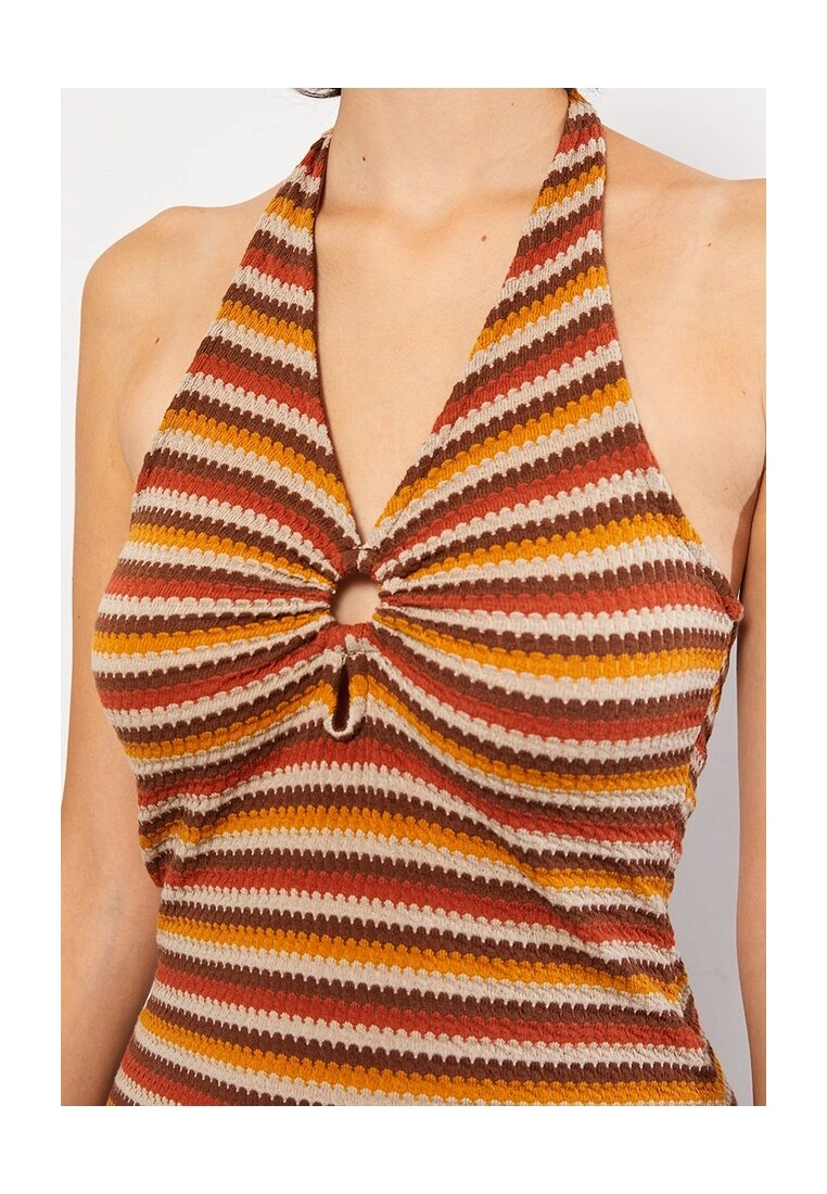 LC WAIKIKI Striped Sleeveless Women's Dress 5 LC WAIKIKI Striped Sleeveless Women's Dress - Image 3