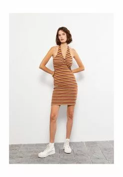 LC WAIKIKI Striped Sleeveless Women's Dress 11 LC WAIKIKI Striped Sleeveless Women's Dress -LC WAIKIKI popular shop lc waikiki 7963 2729726 4