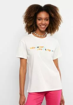 LC WAIKIKI Crew Neck Letter Printed Short Sleeve Cotton Women's T-Shirt 10 LC WAIKIKI Crew Neck Letter Printed Short Sleeve Cotton Women's T-Shirt -LC WAIKIKI popular shop lc waikiki 8088 5235916 3