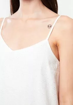 LC WAIKIKI Heart Collar Self Patterned Strap Brode Women's Dress -LC WAIKIKI popular shop lc waikiki 8099 3937626 4