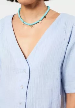 LC WAIKIKI V Neck Straight Short Sleeve Women Blouse 11 LC WAIKIKI V Neck Straight Short Sleeve Women Blouse -LC WAIKIKI popular shop lc waikiki 8118 6653036 4