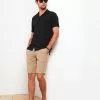 LC WAIKIKI Slim Fit Linen Men's Shorts