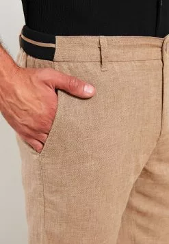 LC WAIKIKI Slim Fit Linen Men's Shorts -LC WAIKIKI popular shop lc waikiki 8125 9463036 3